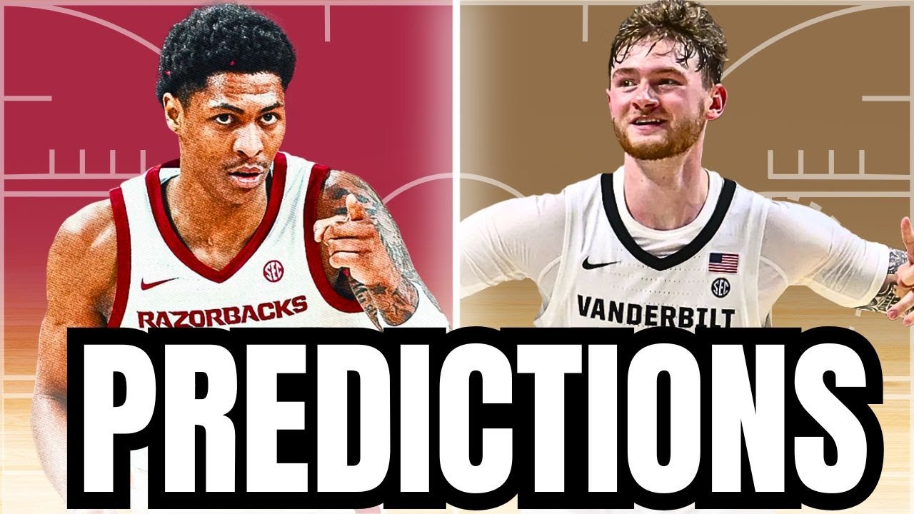 Arkansas vs. Vanderbilt PREDICTION | 2025-26 SEC Basketball Predictions
