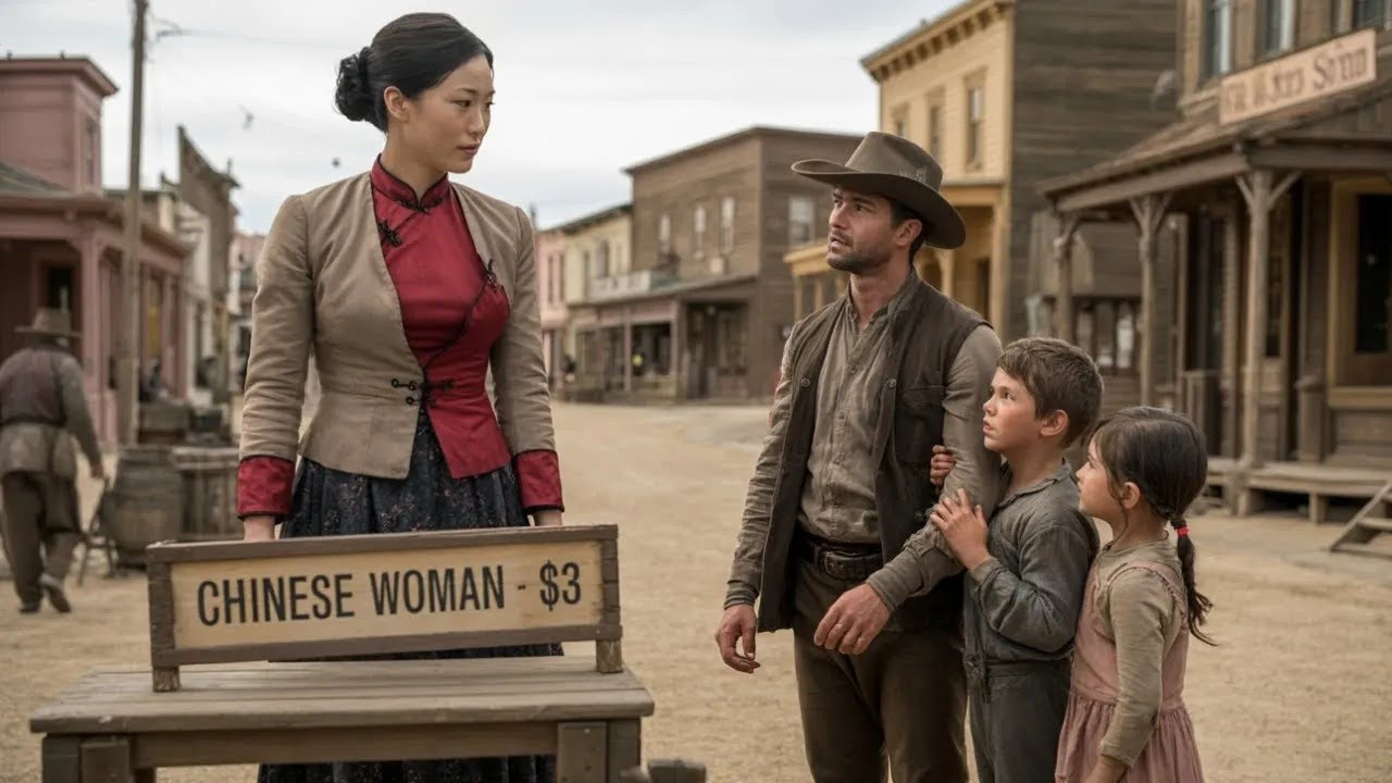 Rancher With 2 Kids Bought a Chinese Woman As a Joke for $3, Then Was Shocked When She Said His Name