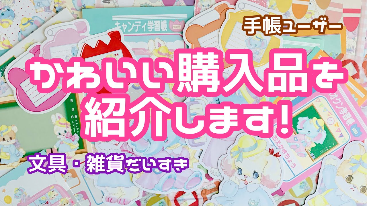 【＃文房具】購入品紹介♡＃紙モノ【ayyjewel】