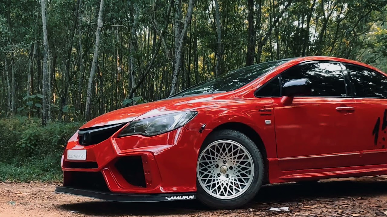modified Honda civic | cinematic car video | looseboy's videohub | Kerala modified cars