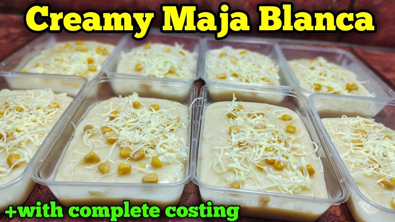 Creamy Maja Blanca_with complete costing_Pang Negosyo Idea