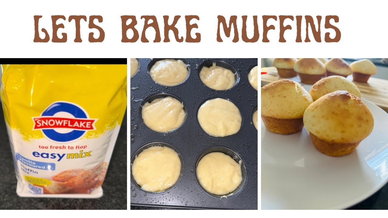 Easy mix vanilla muffins|South Africa