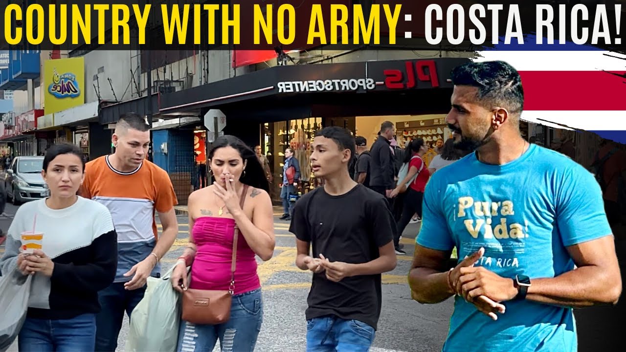 THE COUNTRY WITH NO ARMY: COSTA RICA! 🇨🇷