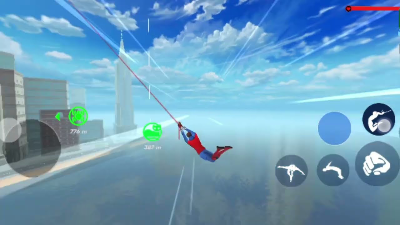 Spider-Man saving the city again 🕷️💥 Who is your favorite Spider-Man? Comment below! #Spiderman