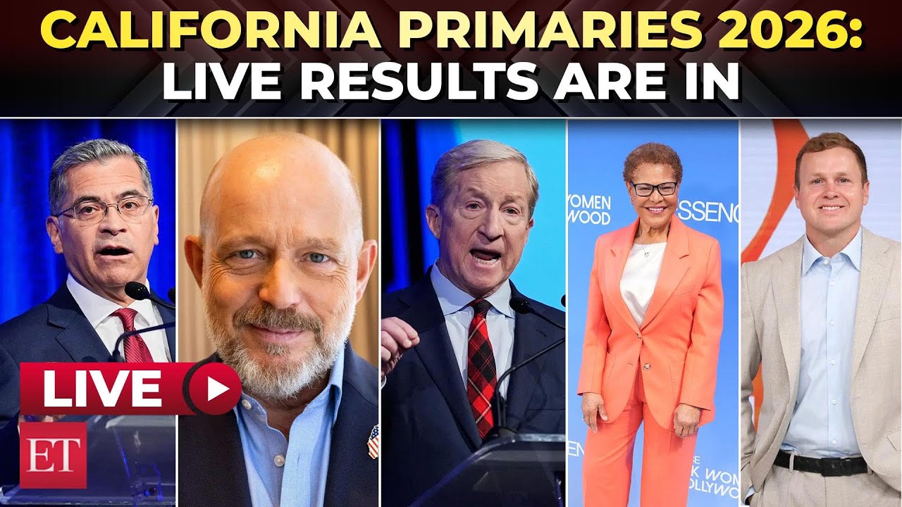 California Election 2026 | LIVE results in Governor and LA Mayor primary showdowns