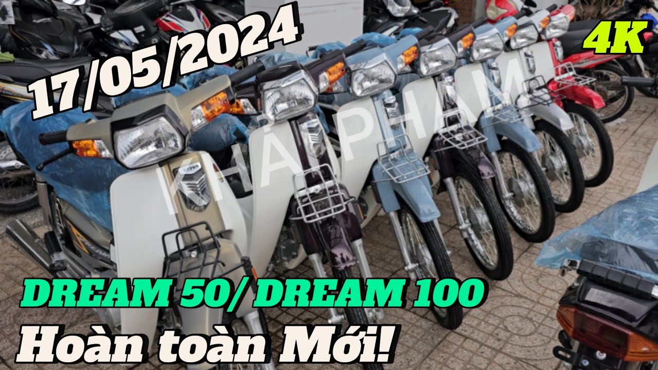 DREAM 100 / DREAM 50 HOÀN TOÀN MỚI nhãn hiệu Hyosung về đến CH Mai Duyên. Khải Phạm #dream #dream50