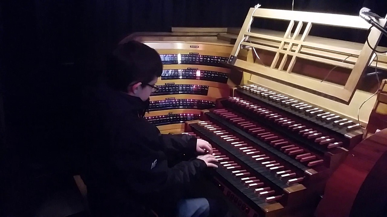 J.S.Bach Toccata d-moll na organach w Oliwie