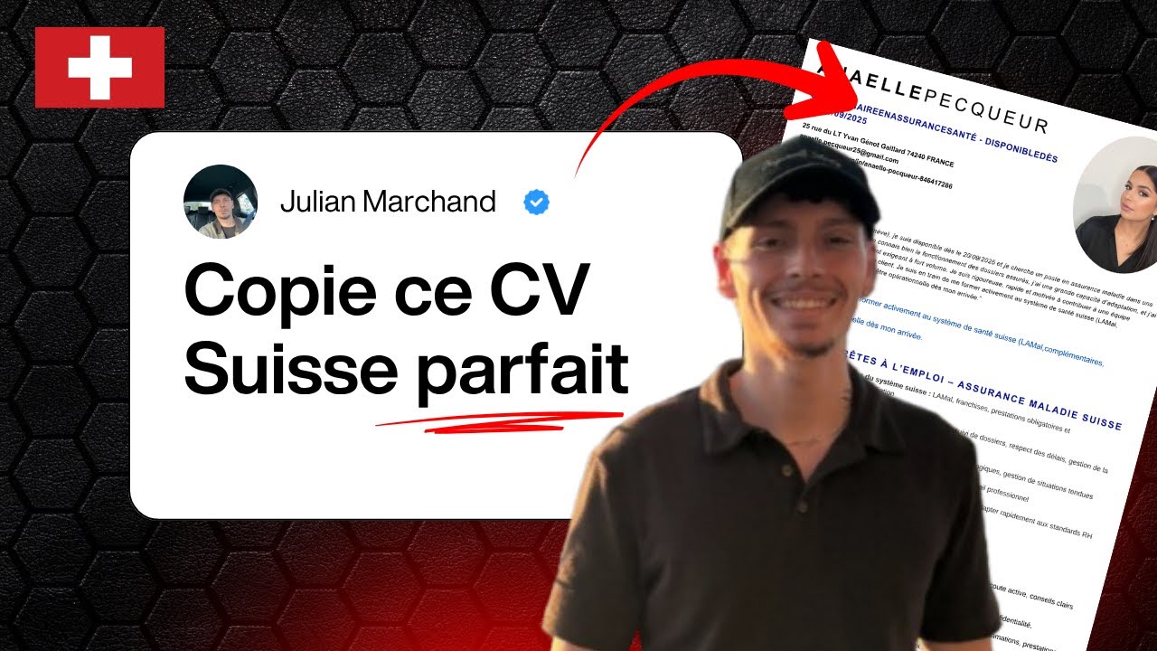 Le CV Suisse qui a généré 4 entretien en 21 jours (copie-le)