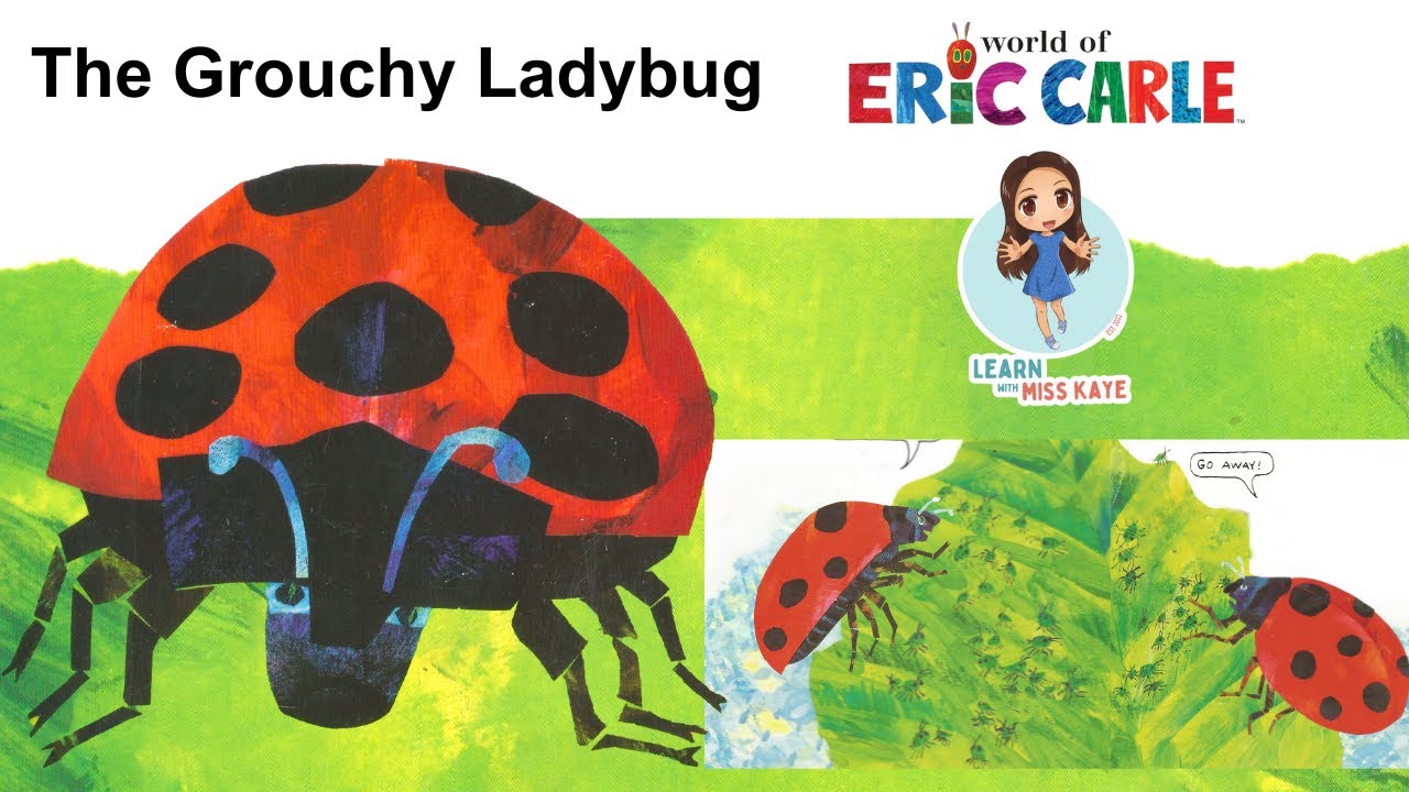 THE GROUCHY LADYBUG Read Aloud Animated | Eric Carle Animated Stories Books Read Aloud for Toddlers