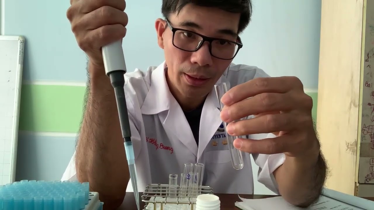 CHUẨN BỊ VÀ LẤY MẪU ĐỊNH LƯỢNG ĐO QUANG PART 1