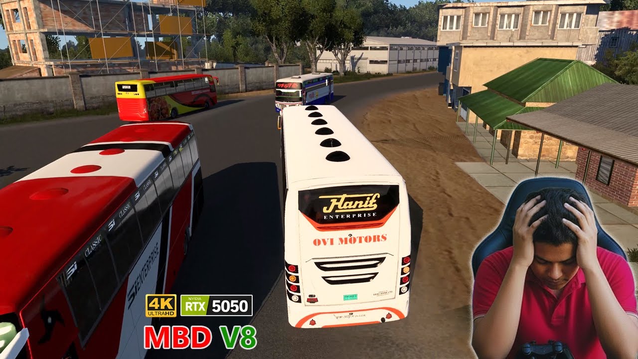 MBD v8 Hanif 4k | RTX 5050 | MBD v8 | 4k Ultra | ETS2 v1.50 | Euro Truck Simulator 2 (No Commentary)