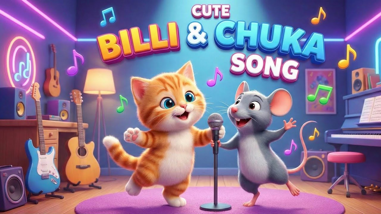 Billi vs Chuha: Real Life Tom & Jerry! Song! 