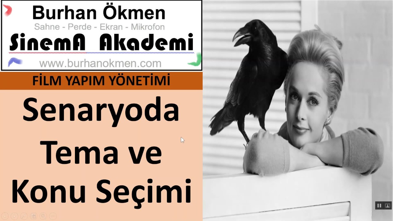 FYY.10.a - Senaryoda Tema ve Konu Se&ccedil;imi, (Film Yapım Y&ouml;netimi)