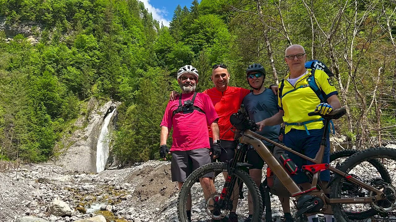 rifugio Pussa in e-mtb