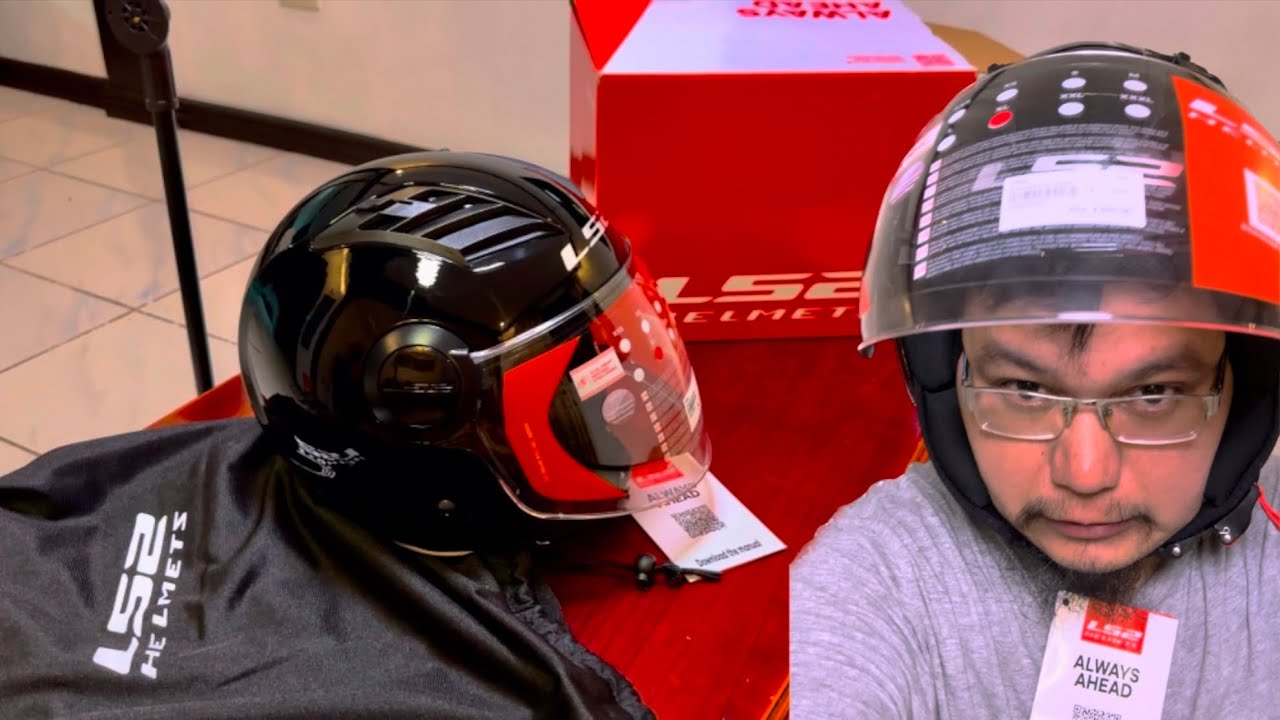 LS2 Airflow Helmet | unboxing | Azo Edition