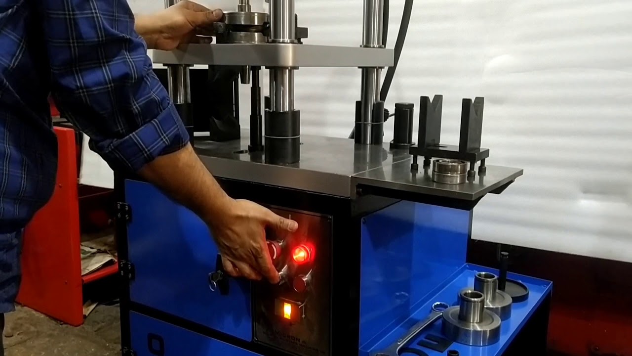 Bike Motorcycle Crankshaft Assembly Hydraulic Power Press CHP400