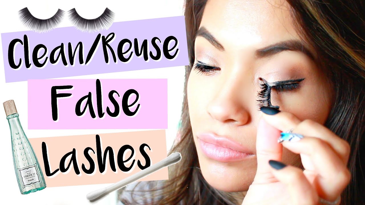 How to Clean, Reuse, & Store False Lashes | Belinda Selene