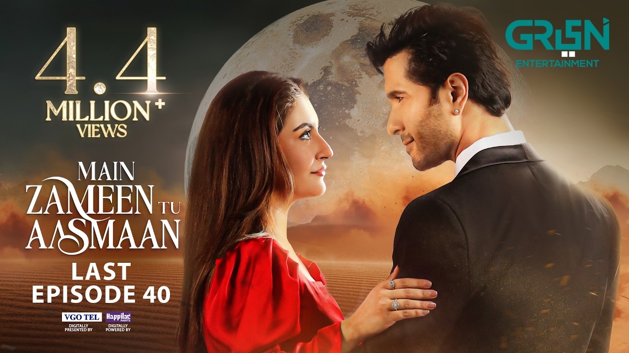 Main Zameen Tu Aasmaan Last Ep 40 (Sub) 8th Jan 2026 | VGO TEL, Happilac & Padel + ISB | Green TV