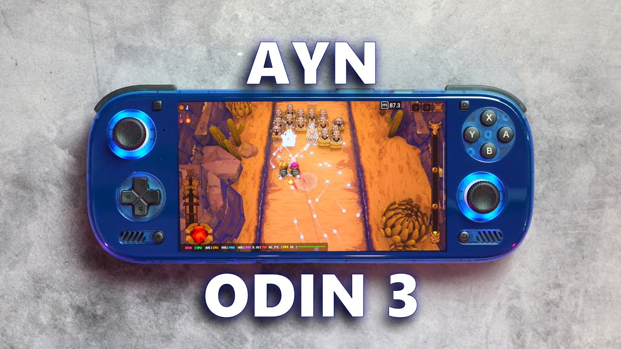 AYN Odin 3: Android-карманный ПК высшего уровня?