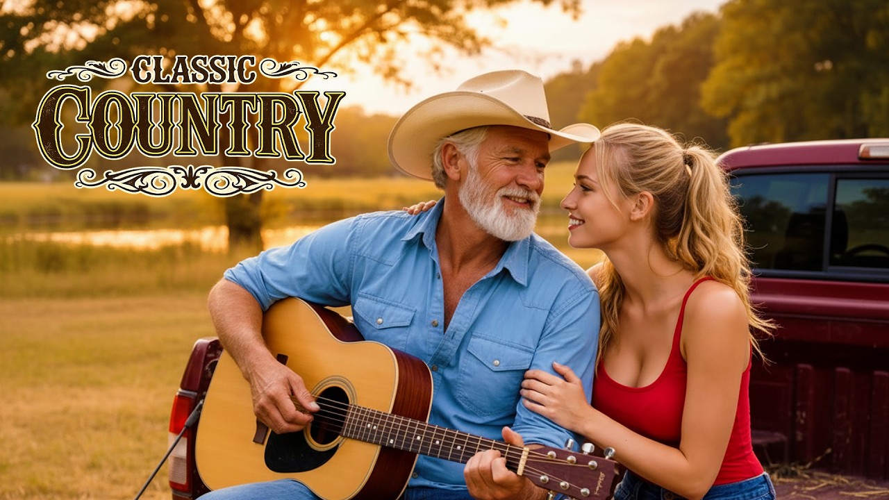 Most Loved Classic Country Songs – Golden Sunset Country Ballads | Playlist Classic Country