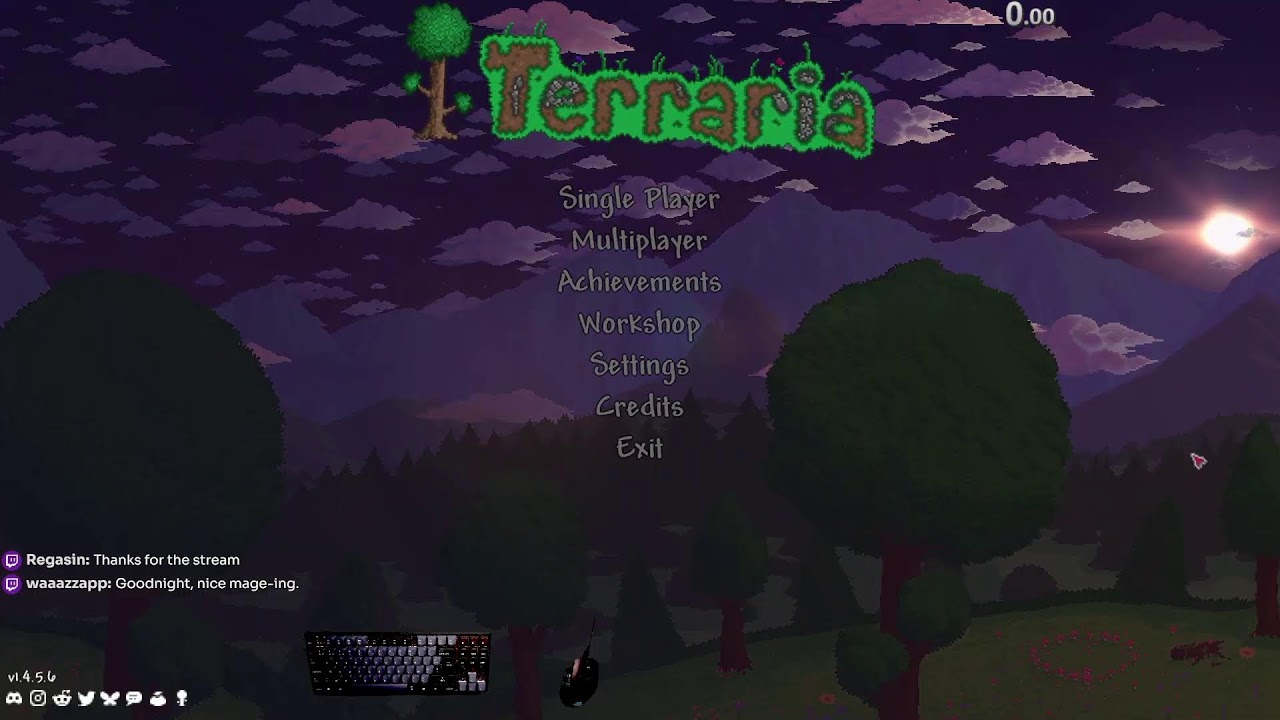 Terraria Master HC Mage runs