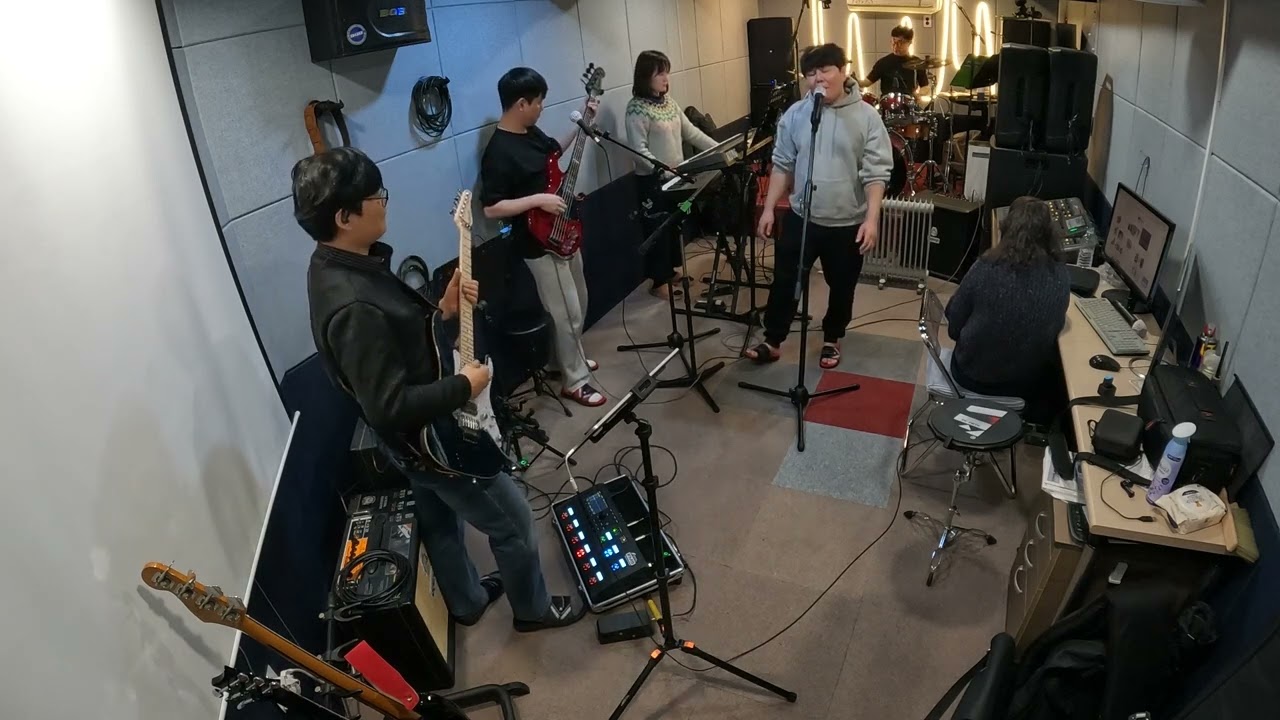 직장인 밴드 합주 연습, 시나위 - 미인