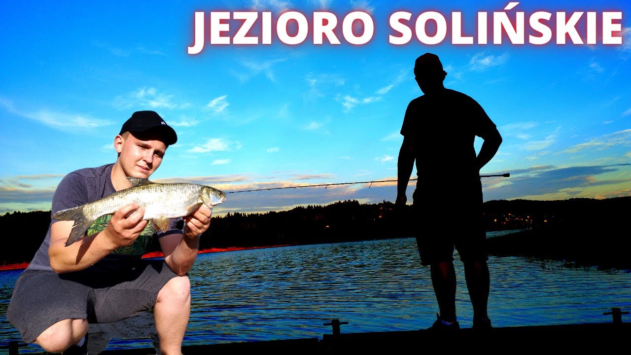Wakacje nad Zalewem Solińskim - Popołudnie z wędką.