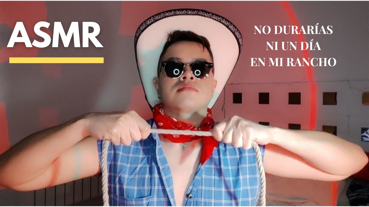ASMR. Roleplay Vaquero. | Tapping. Susurros. Mouth Sounds. 