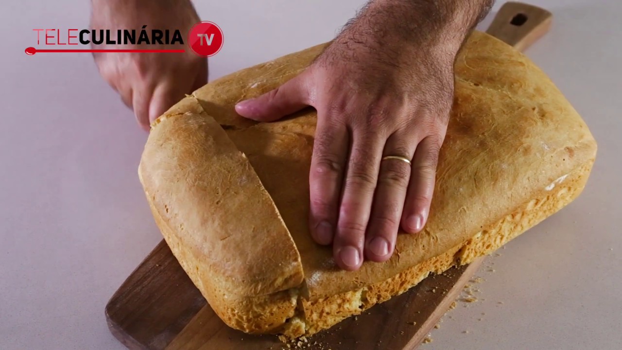 Como fazer massa de p&atilde;o - Receita TeleCulin&aacute;ria