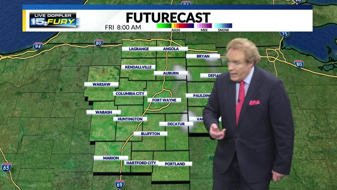 Another cool day with some gusty winds