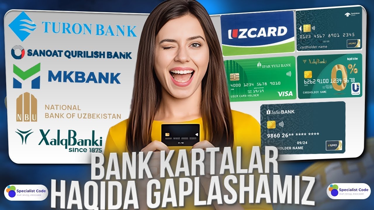 BANK KARTALAR HAQIDA GAPLASHAMIZ | #bank #bepul #humo #karta #uzcard #visa 