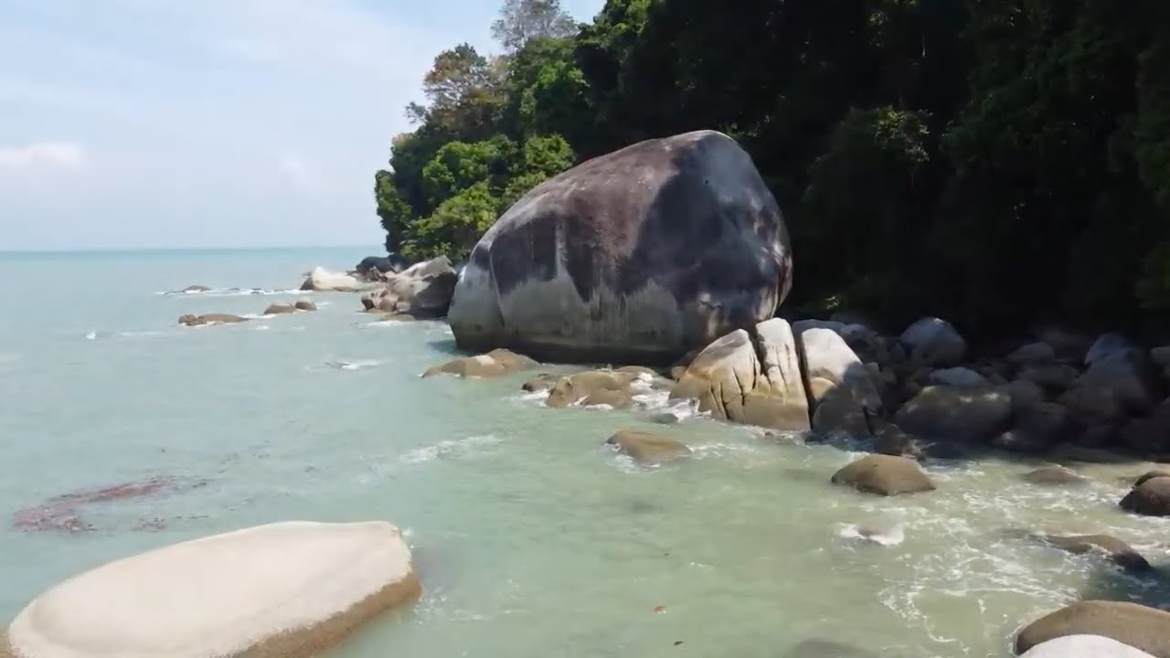 Droning a Secret beach on Penang Island, Malaysia -￼￼￼ Round 2