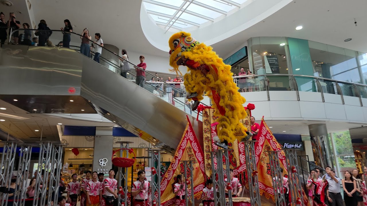新加坡藝威體育會 Singapore Yiwei Lion on High Poles Performances @ Habourfront Centre 27/02/26