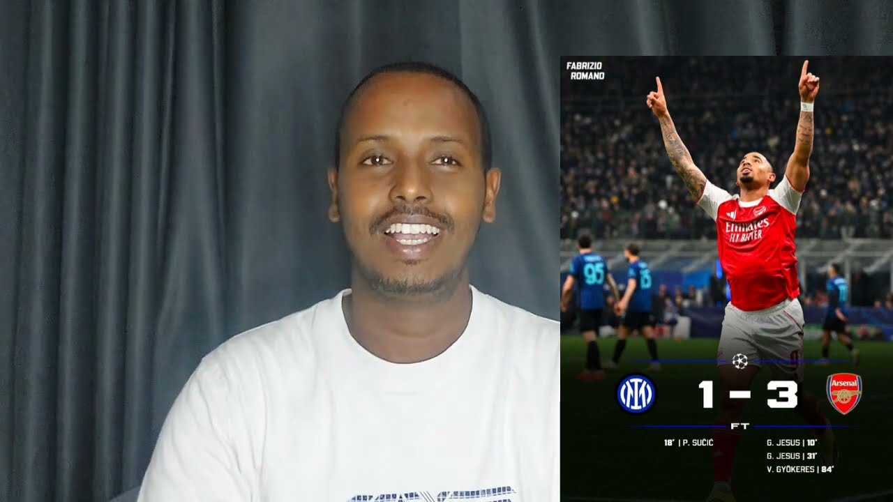 Ninkii Arsenal taageero dhafar waxba kaama dhibo sanadkan waa sanadkiina, Real oo 6 gool ku badisay,
