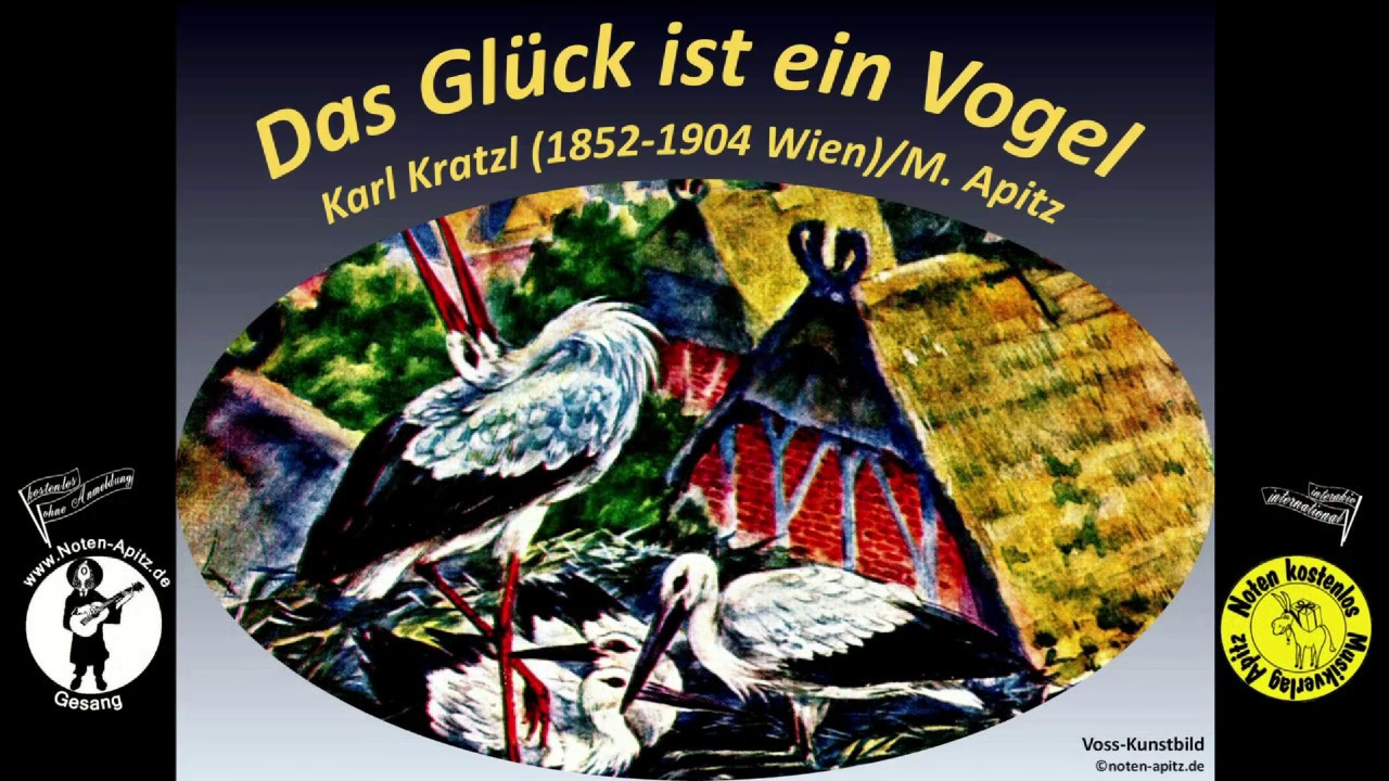 Das Gl&uuml;ck ist ein Vogel &ndash; Karl Kratzl (1852-1904 Wien) Tim Gerngro&szlig;+Orchester K&ouml;then Sax: A.Hardelt