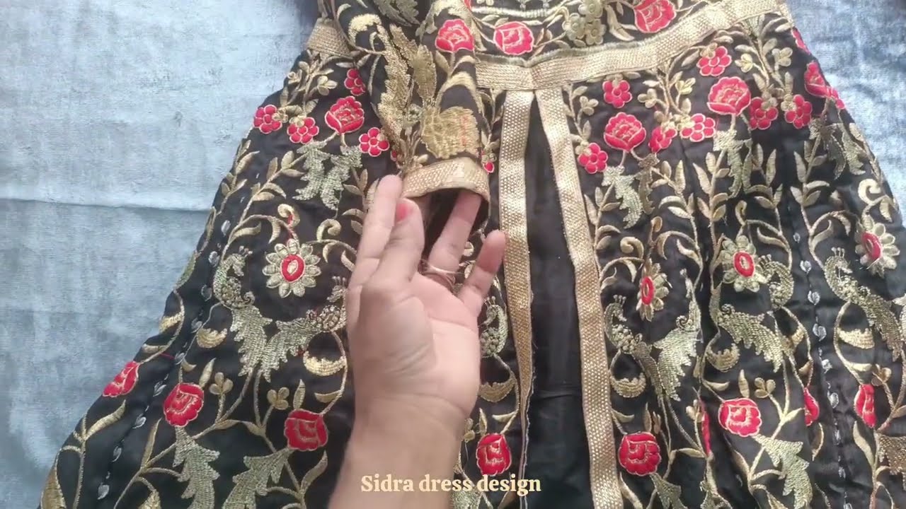 Beautiful opensided Gown ✨||black gown design|| letest partyweargown#gowndress #viralvideo
