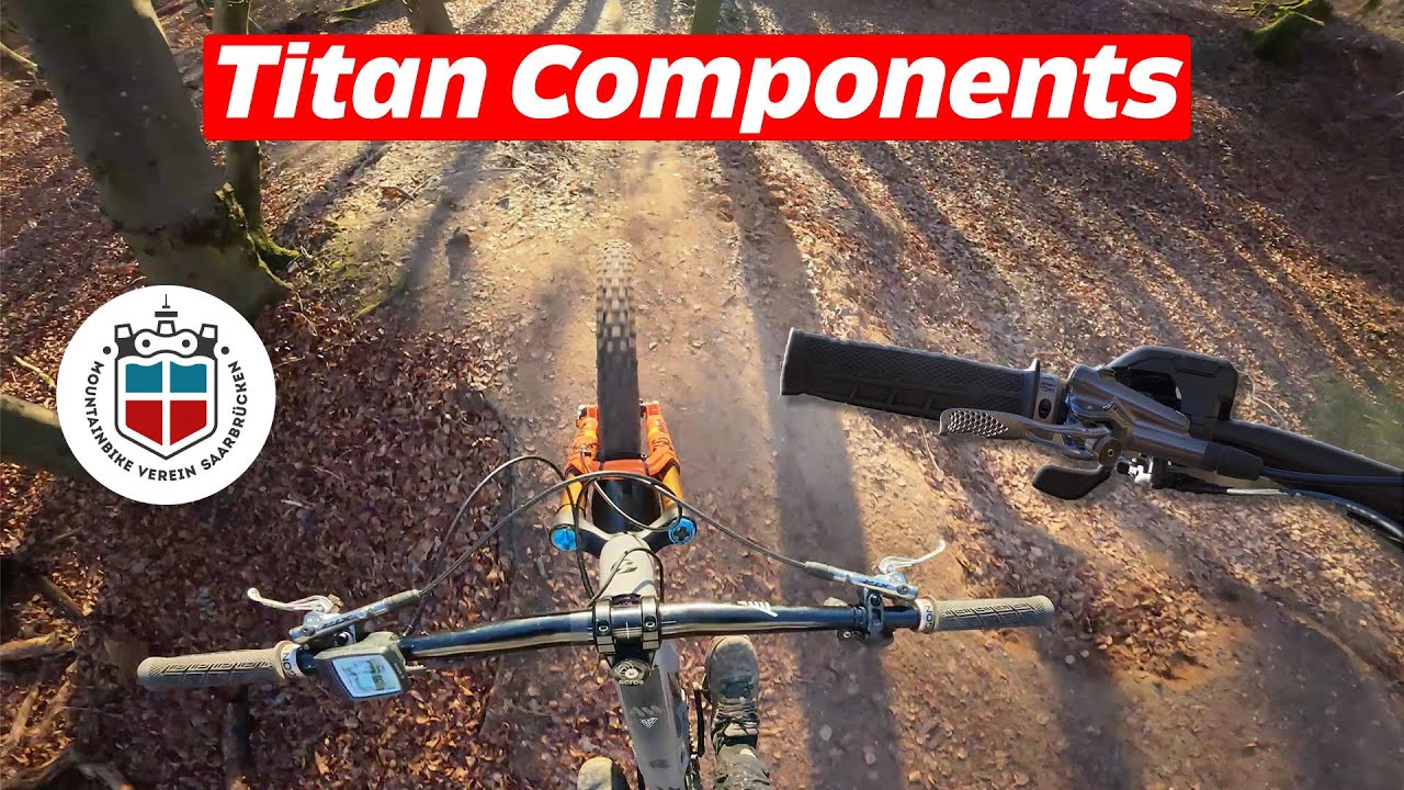 Innovative Titan Components für's MTB | Gravity Components | Trailnetz Saarbrücken | 4k