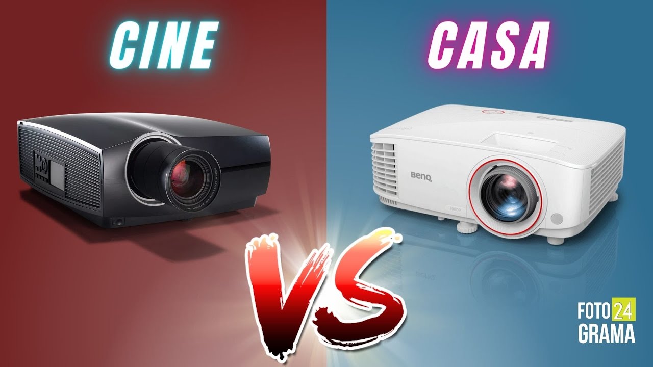 Las DIFERENCIAS entre proyectores DLP de CINE y DLP de CASA | Fotograma 24 con David Arce