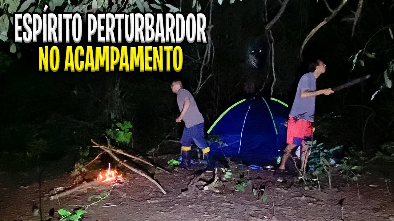 Acampei na mata ASSOMBRADO pelo espírito perturbador no Sertão, Mistérios e Lendas Sinistras