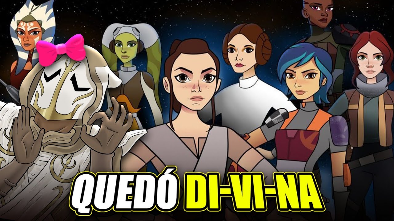 Vi una Serie de STAR WARS... para NIÑAS | Forces of Destiny