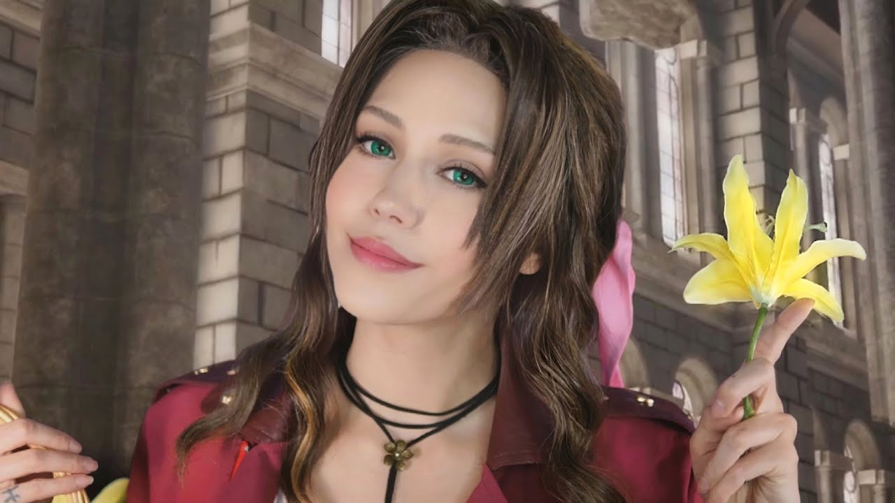 ASMR - Aerith takes care of you 🌸 with a non-optional Gondola date! 💐🎆(Final Fantasy VII Rebirth)