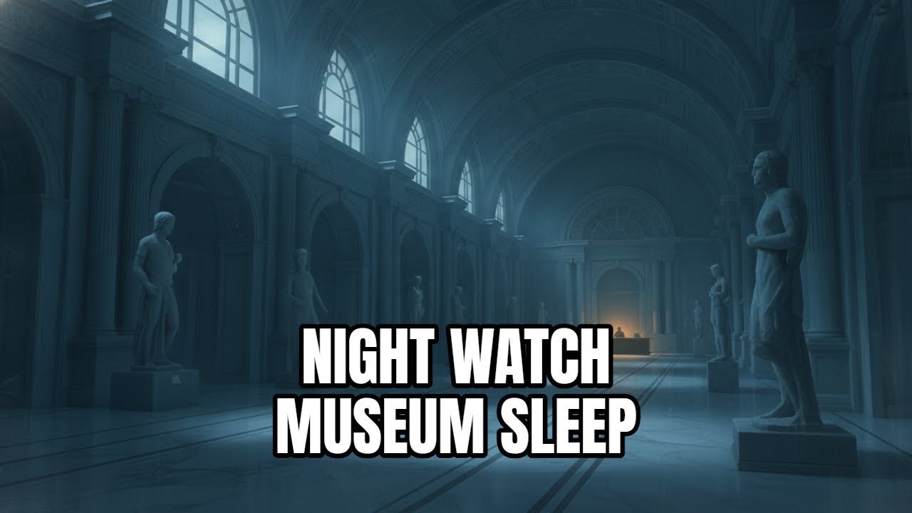 Sleep Story | Night Shift Security Guard - Museum After Hours (1 Hour 55 Min)