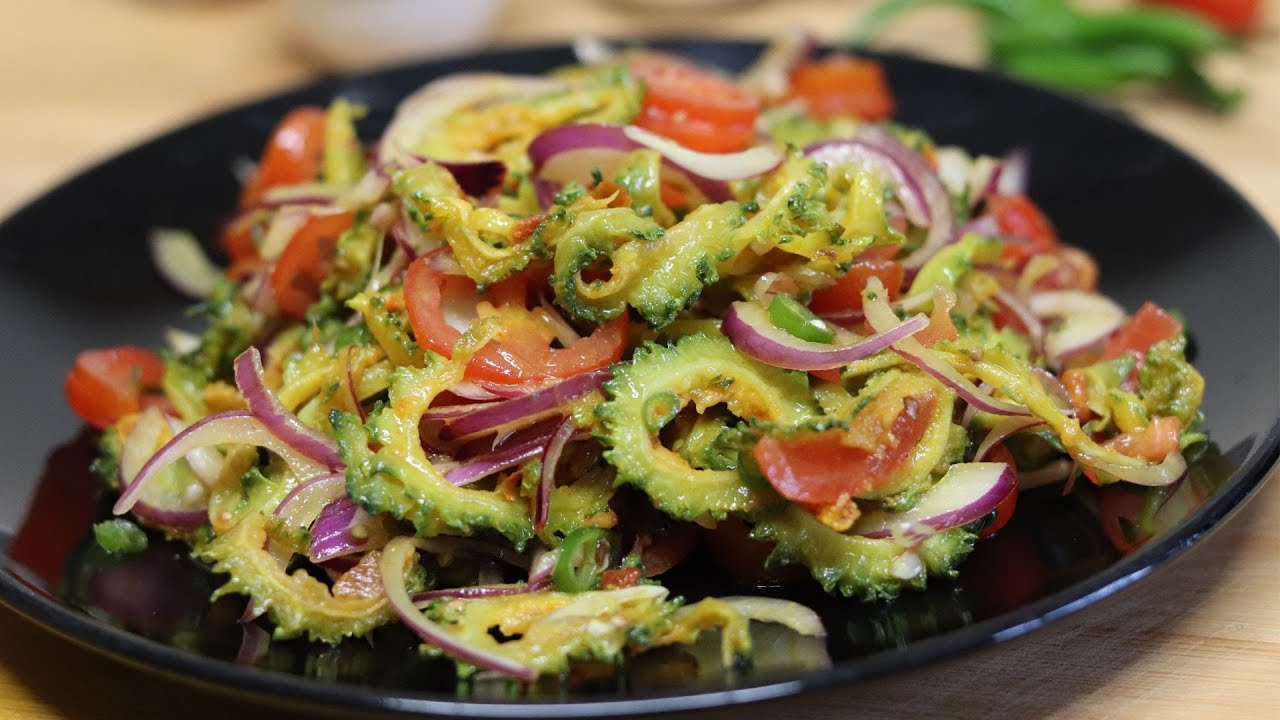 Bitter Melon Salad Recipe | Healthy, Refreshing & Easy to Make!