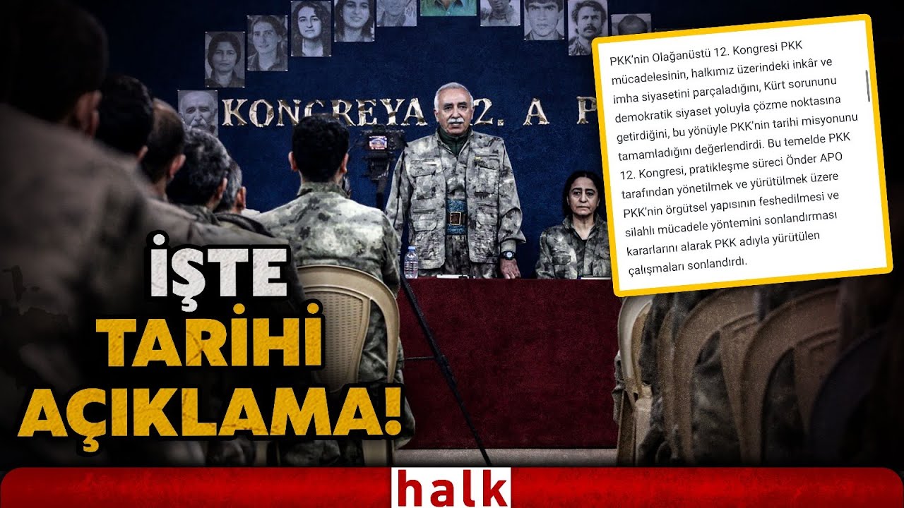 PKK silahları bıraktığını duyurdu! İşte o tarihi açıklama! 