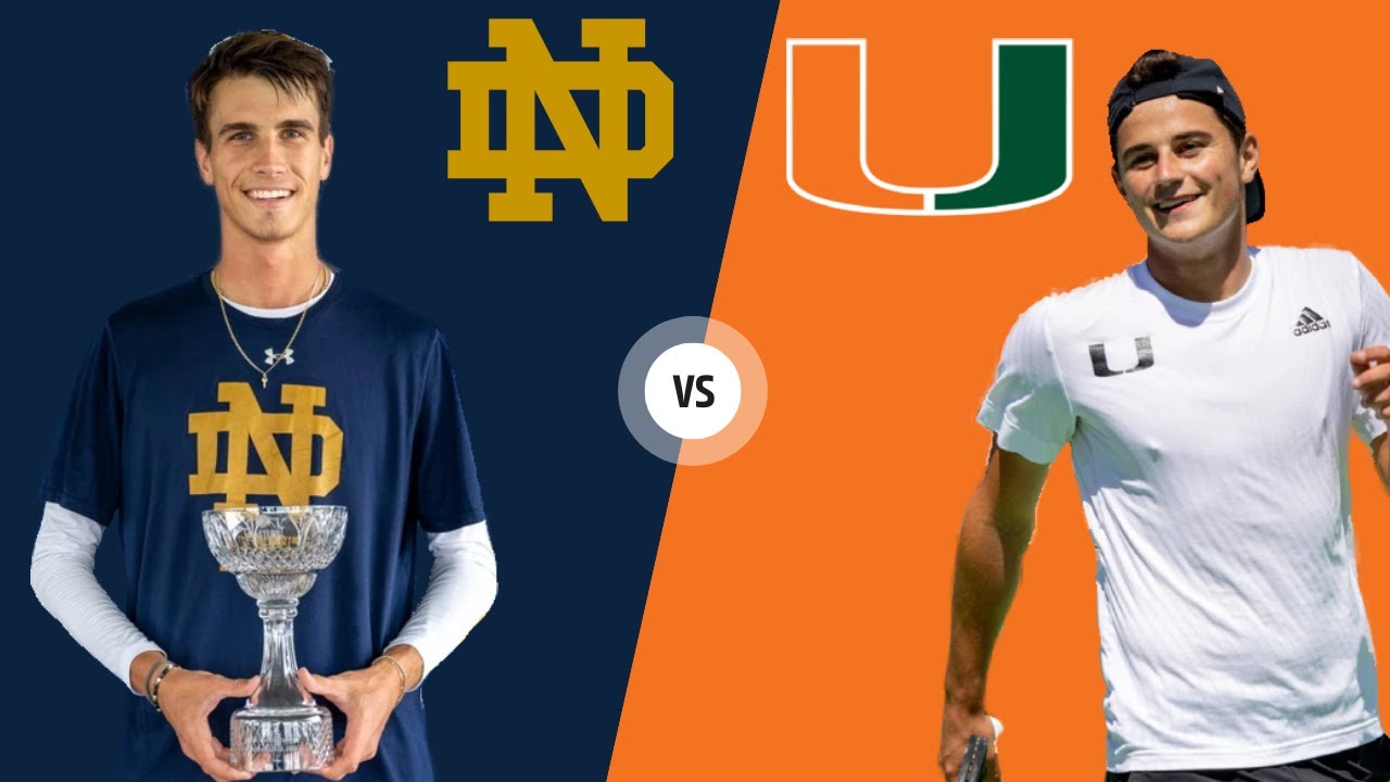 Full Match - Sebastian Dominko (Notre Dame) vs Martin Katz (Miami)