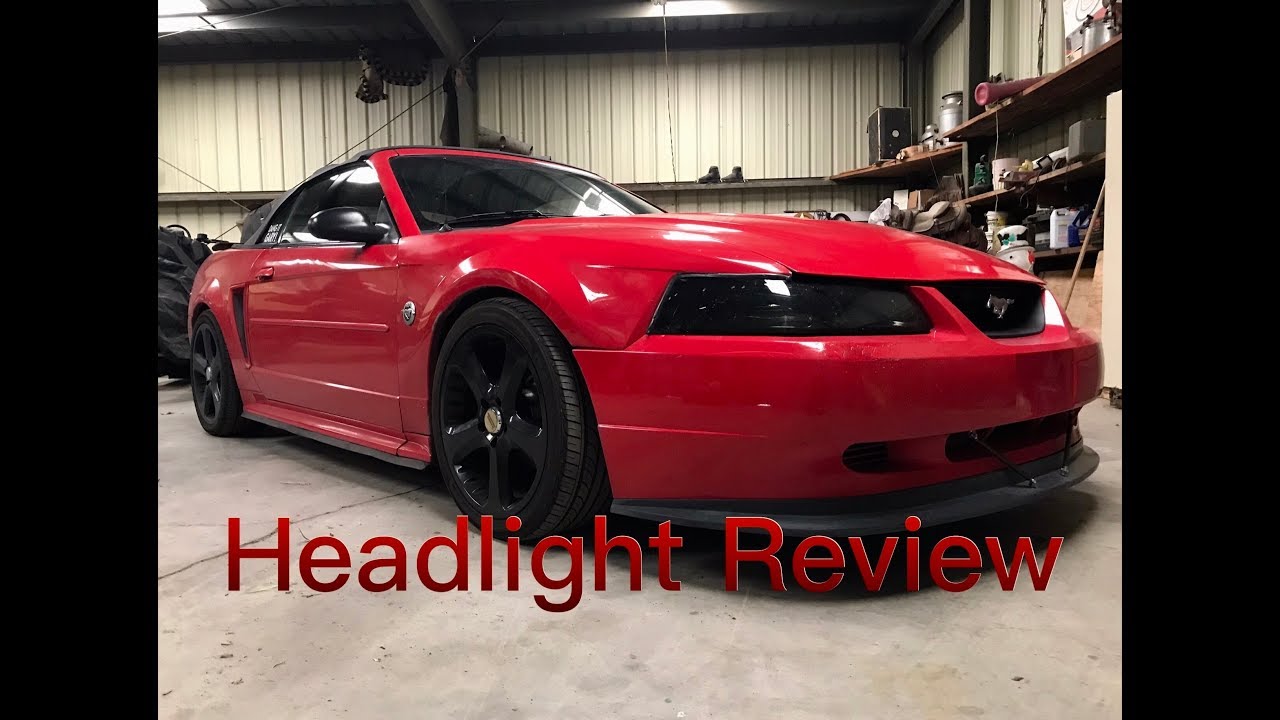 Mustang Smoked Headlight Review!