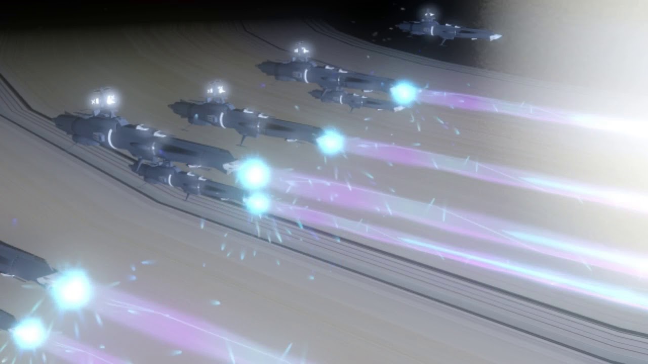 (SFM Star Blazers fan animation) Destruction of the EDF fleet