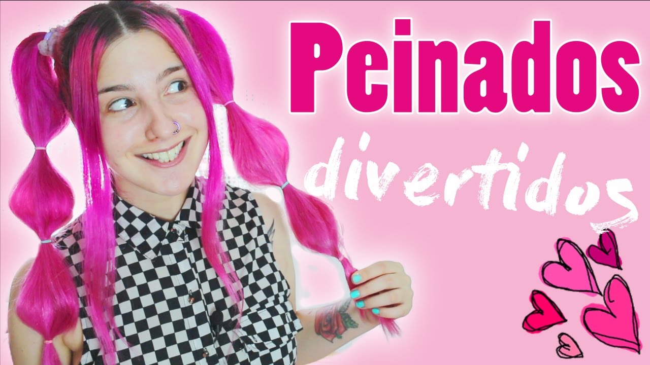 5 PEINADOS DIVERTIDOS ✩ Funny hairstyles - Ann Look