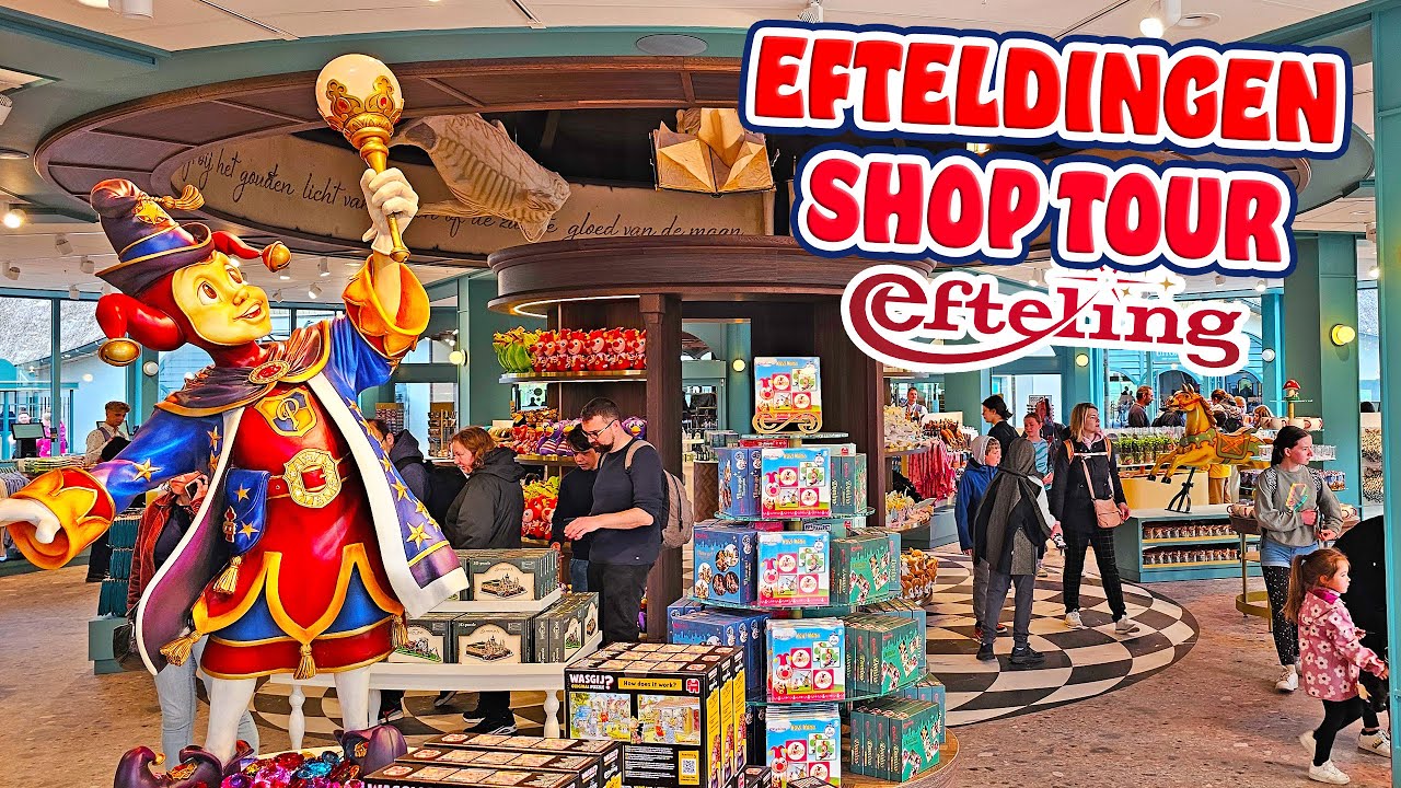 NEW Efteldingen Shop Tour | Efteling’s Largest Souvenir Shop Reopens (April 2025) [4K]