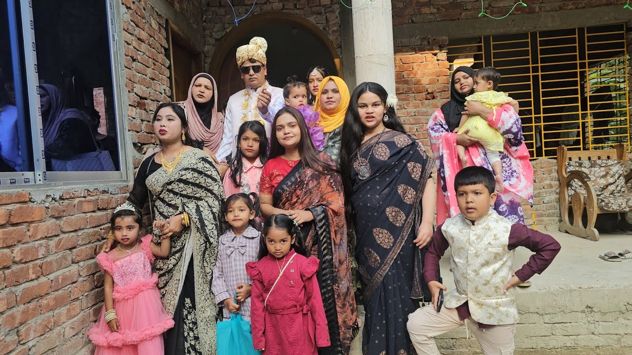 বড় ভাসুরকে আজ বর সাজিয়ে শ্বশুরবাড়িতে নিয়ে যাচ্ছি /khuki vlogz